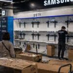 La surcoreana Samsung dejará de vender en China electrodomésticos, televisores y monitores