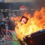 Trabajadores y estudiantes salen a protestar en Bélgica contra la política de ajuste del Gobierno